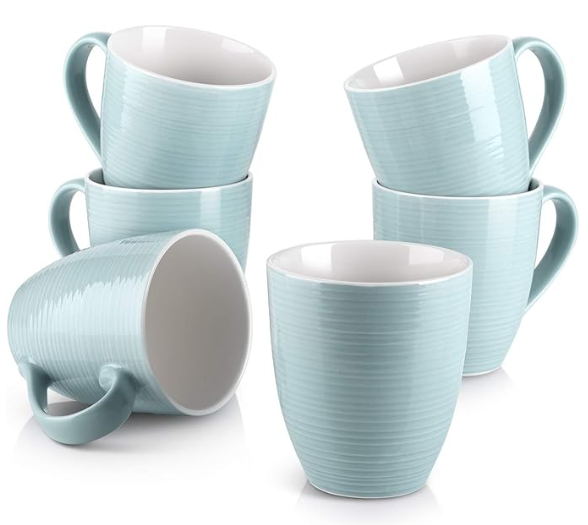 Ceramic Mugs for Coffee Tea and Cocoa