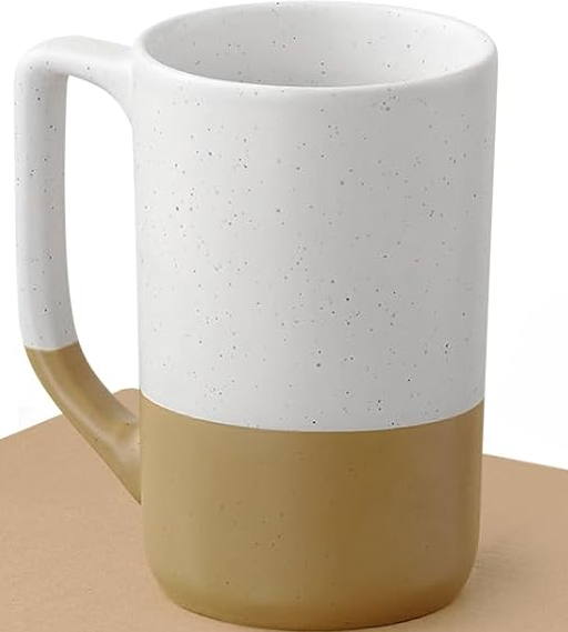 Large Ceramic Coffee Mug Set of 4